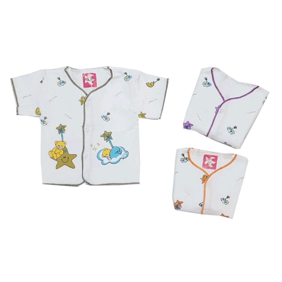 SALE !!! Baju Baby Life lengan Pendek Atasan Bayi Murah Berkualitas 6pcs