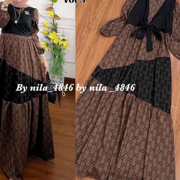 Lagi Tren.. GAMIS VOXY KANCING FULL DEPAN/GAMIS VOXY DRESS VOXY TERBARU