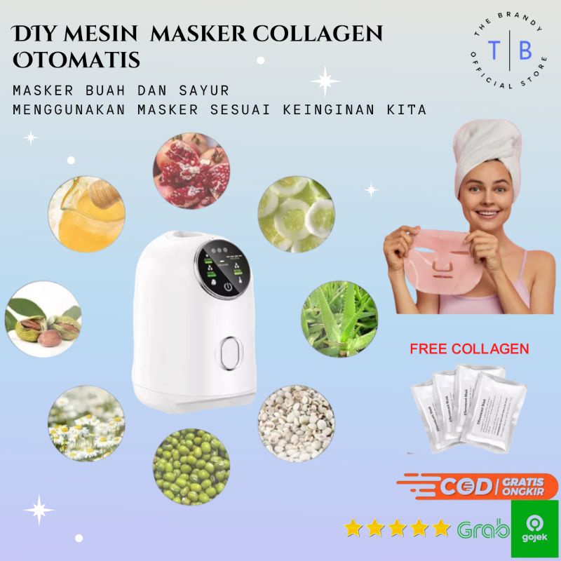 TB NEW PRODUK BERGARANSI Mesin Pembuat Masker Wajah/DIY Fruit Face Mask Maker READY STOK