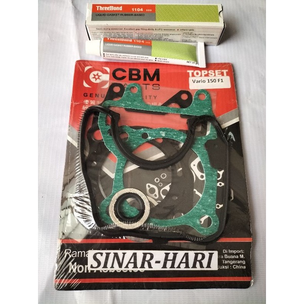 TOP SET GASKET KIT VARIO 150 FI HONDA VARIO 150 FI LED 2018 KE ATAS