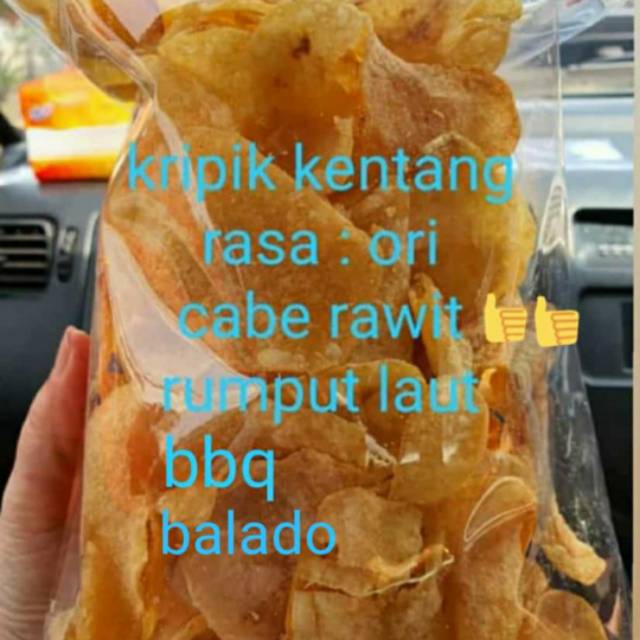 

Kripik kentang homemade