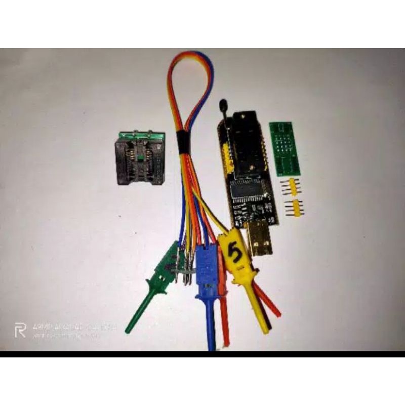 CH341A Test Clip dan Adapter IC Eeprom