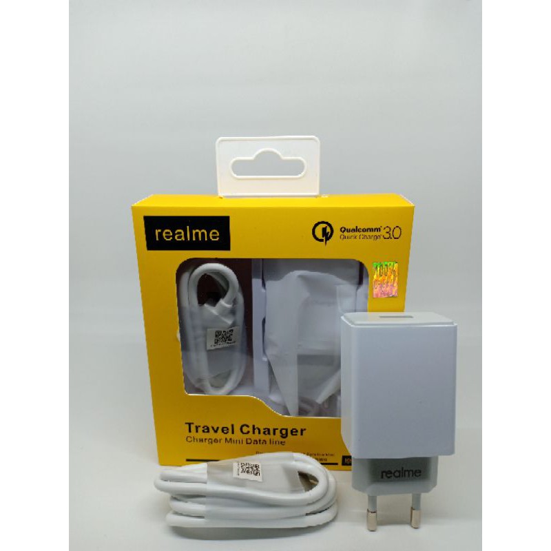 CHARGER cas casan REALME ORIGINAL FAST CHARGING 100% 5 pro C1 C2 X2 X K1 U1 Realme 3