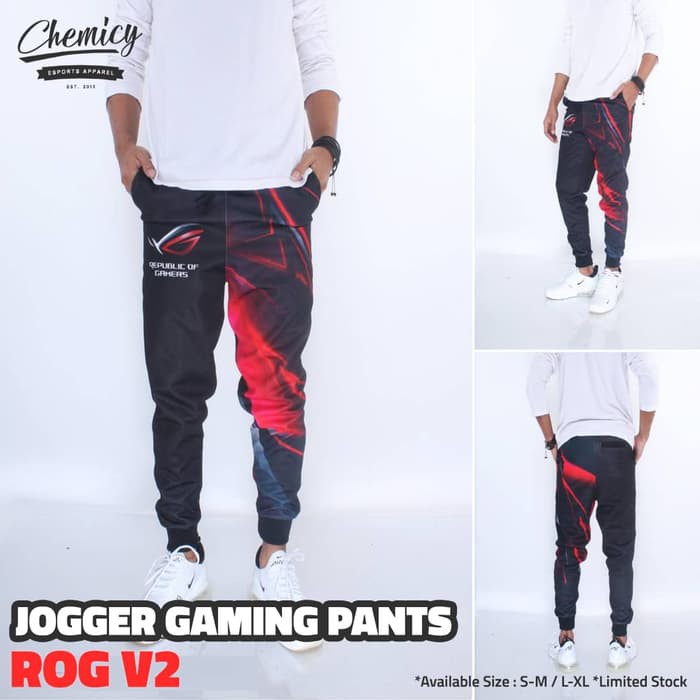 ROG V2 Jogger Gaming Pants / Celana Olahraga / Training