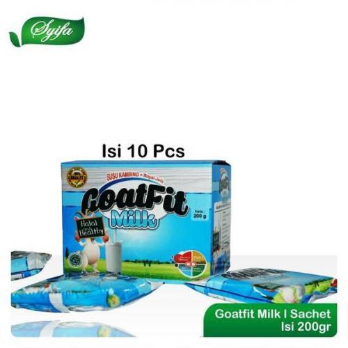 

Goatfit Milk Sachet isi 10 Sachet Rasa Original | Susu Kambing Plus Royal Jelly