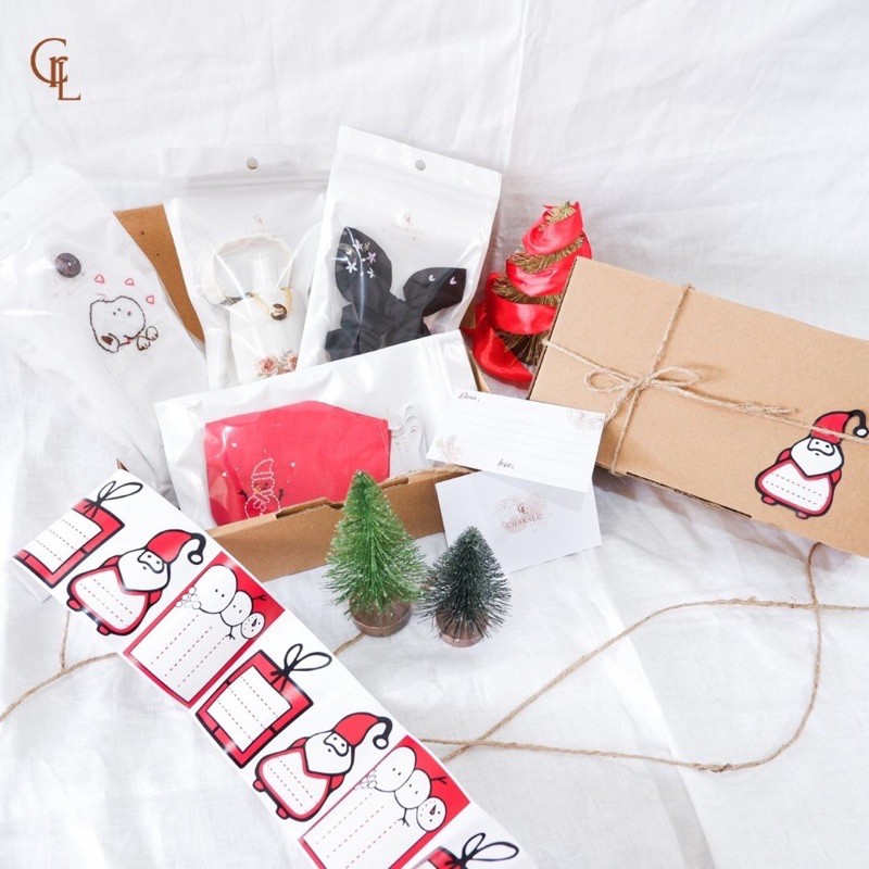 

Kado natal (Hampers Natal) Charalo - Embroidery
