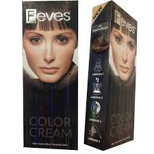 Feves Hair Color 60ml Pewarna Rambut / Cat Rambut Permanen