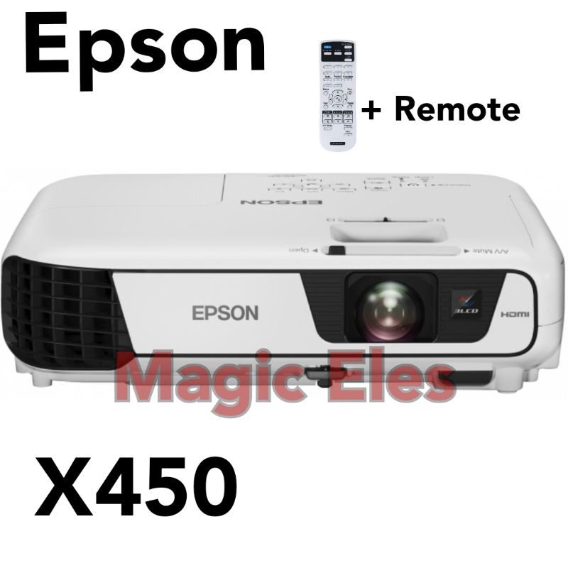 Proyektor Epson EB X450 XGA 3600 Lumens HDMI EB X 450 VGA