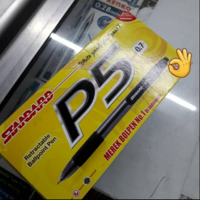 

Pena Standard P5. 0.7mm Tip point.