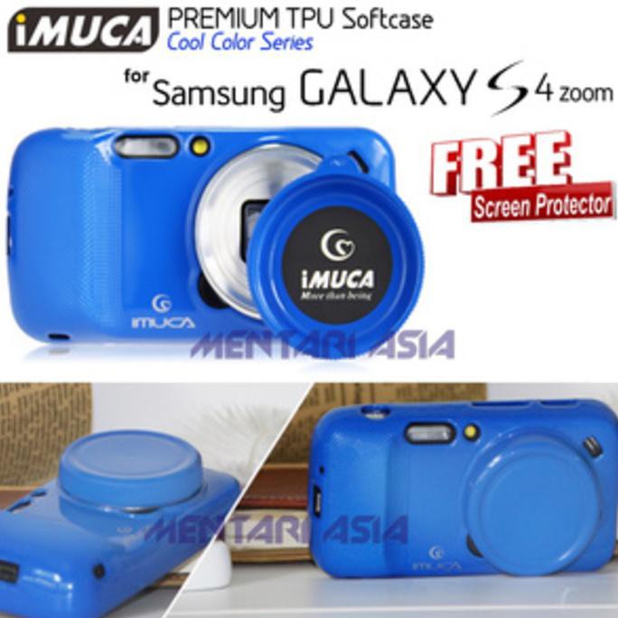 Softcase SAMSUNG Galaxy S4 Zoom : iMUCA Premium TPU Case ( + FREE SP)