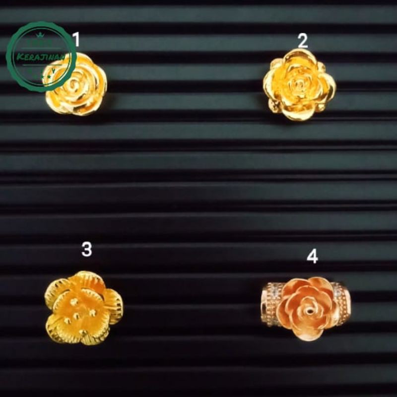 Liontin Gelang Tali Xuping Charm Model Tabung Bahan Gelang Pengganti Emas