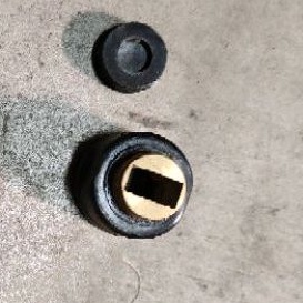 rumah / tempat carbon brush grinda M-2350B MODERN