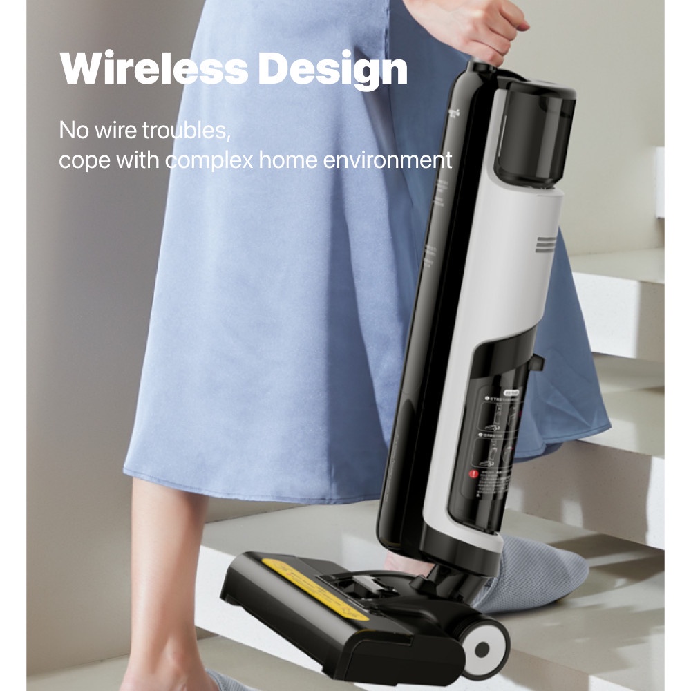 【NEW】Deerma VX100 Smart Vacuum Cleaner Wet Dry Household Multi-Surface Cleaning Sweeping Machine