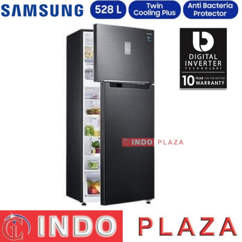 KULKAS SAMSUNG 2 Pintu RT53K6231BS/SE TWIN COOLING PLUS DIGITAL INVERTER 528 L