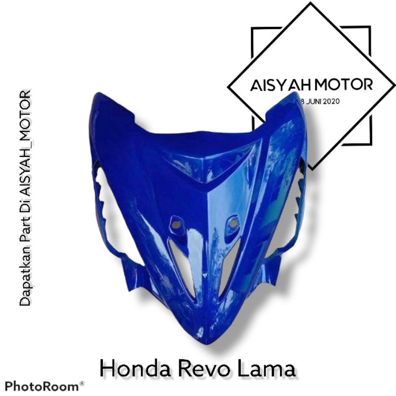 Cover Dasi Tameng Honda Revo Lama Warna Biru Tahun 2008