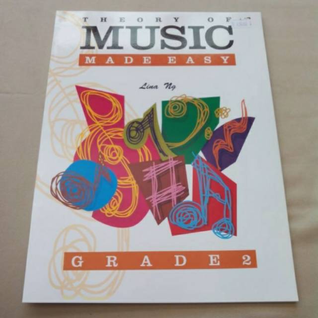 Buku Music Theory made easy grade 2 Lina Ng buku teori musik Grade 2 (cover putih)