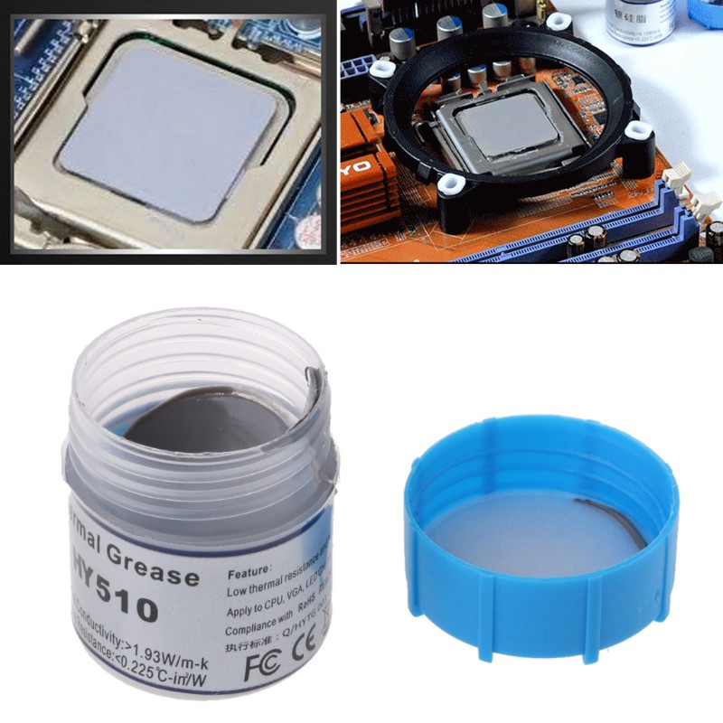 Cre 15g Hy510 Pasta Thermal Konduktif Panas Bahan Silikon Untuk Cpu