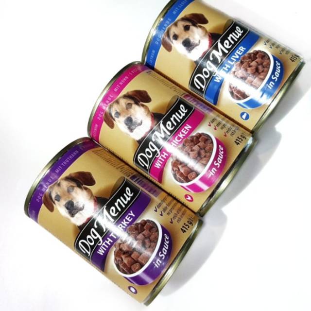 Dog Menue / Dog Wet Food / Makanan Anjing Kaleng / Dog Food