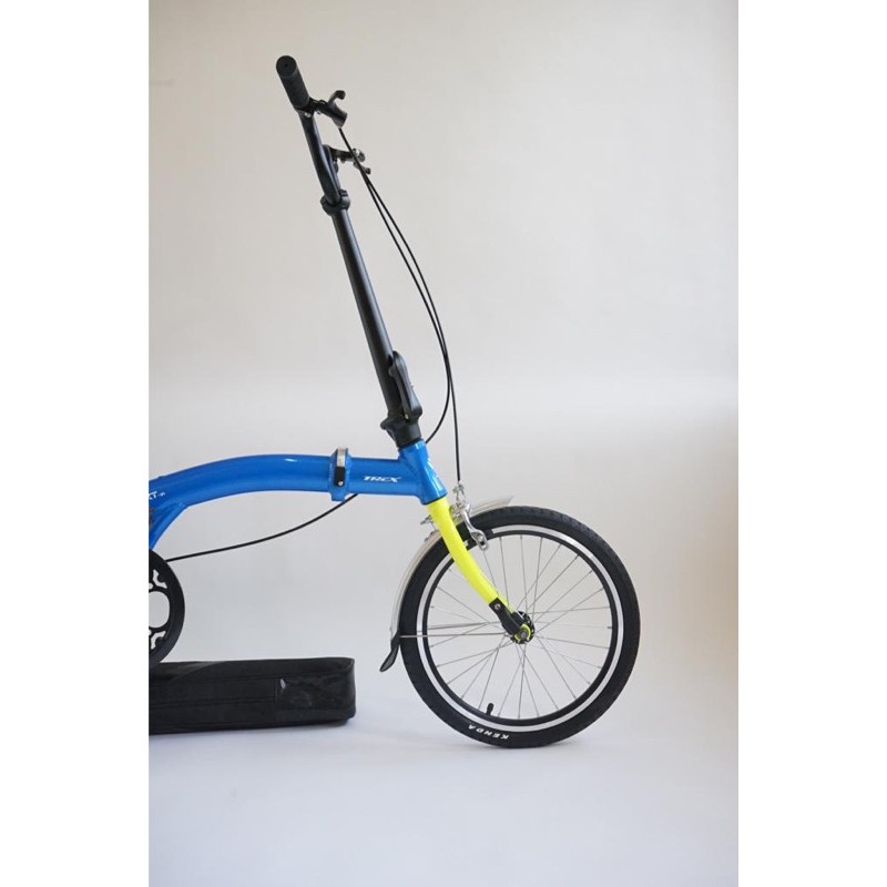 Sepeda lipat Folding bike TREX import USA brand trifold 3 lipat bike garansi kredit cicilan cod sni-3