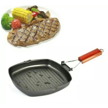 PANGGANGAN ANTI LENGKET GRILL PAN 20CM