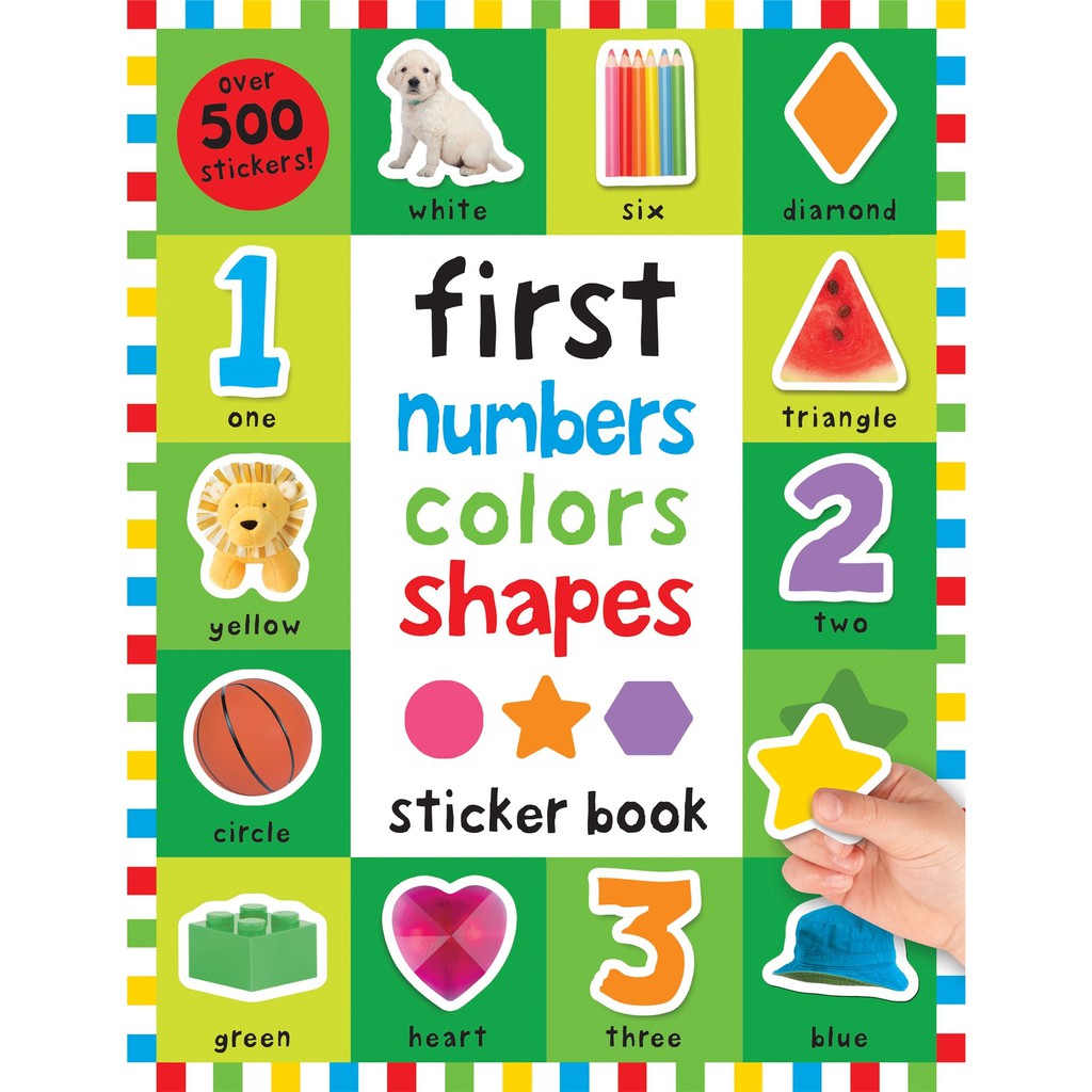 Priddy Books - First Numbers, Colors, Shapes - 9780312520632 (English Edition)
