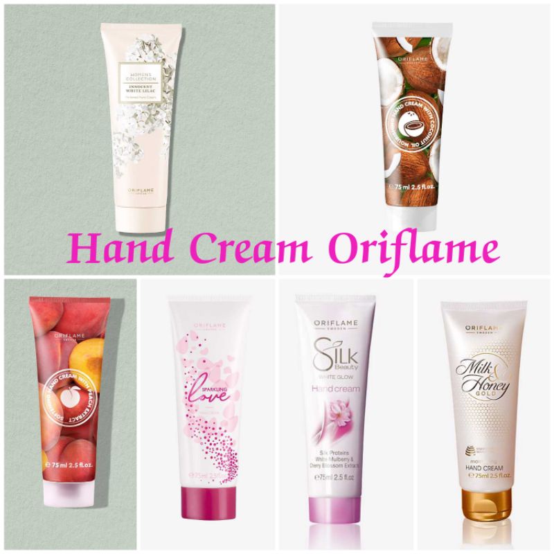 Milk &amp; Honey Gold Hand Cream/ Silk Beauty White/ Nourishing Hand Cream With Coconut Oil/ White Lilac/ Softening With Peach Extract/ Sparkling Love Hand Cream