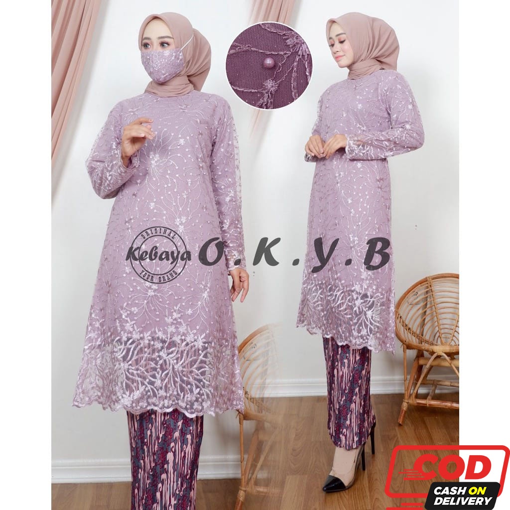 Kebaya Tunik / Tunik Brokat / Kebaya Modern / Kebaya tile / Kebaya Favorite /Tunik Tile