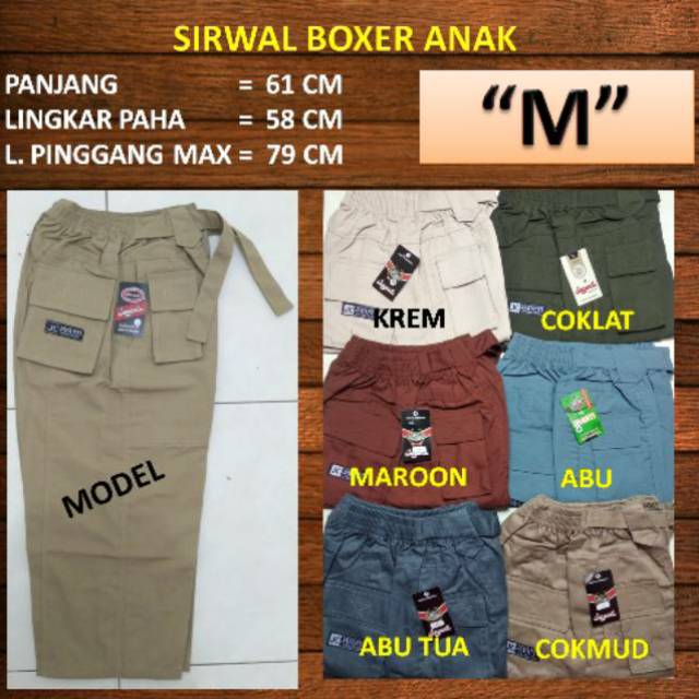 SIRWAL/PANGSI BOXER BRAND JAYANTI SIZE M