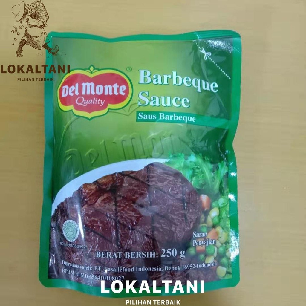 

Saus Barbeque/ Bumbu barbeque Delmonte 250 gram