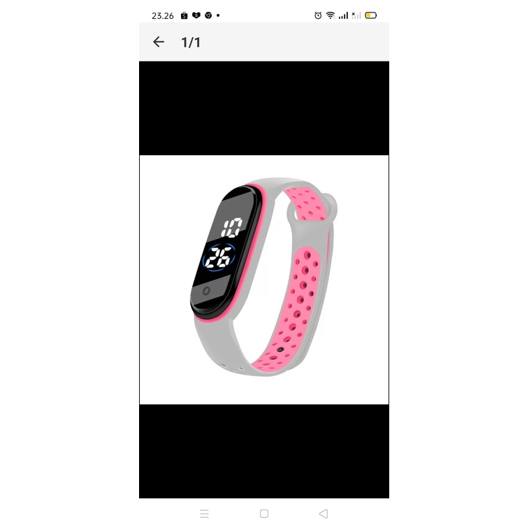 JAM TANGAN ELECTRONIC IP67 UNISEX SPORTY OLAHRAGA PREMIUM LED MIBAND DIGITAL LD-55