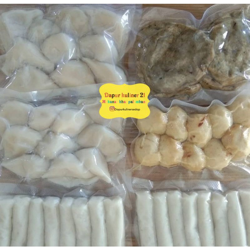 

Pempek Tenggiri mix