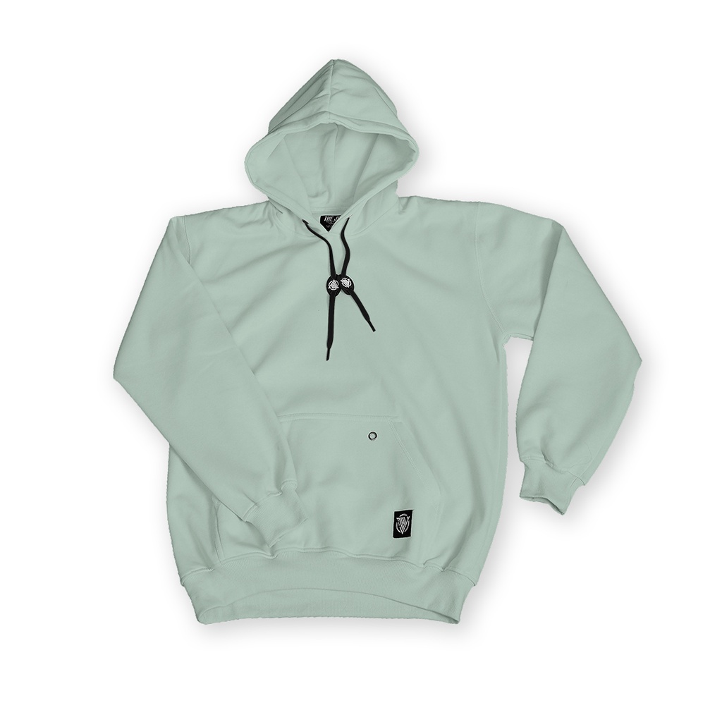 The Jalu Apparel - Hoodie Sweater Polos Hijau Mint