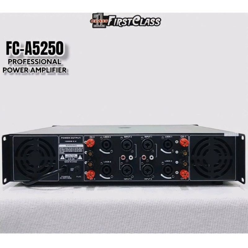 Power Amplifier Profesional Firstclass Fca 5250 Original