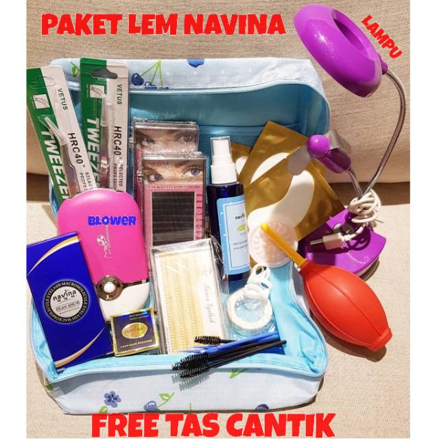 PROMO PAKET EYELASH EXTENSION LEM TIDAK PEDIH