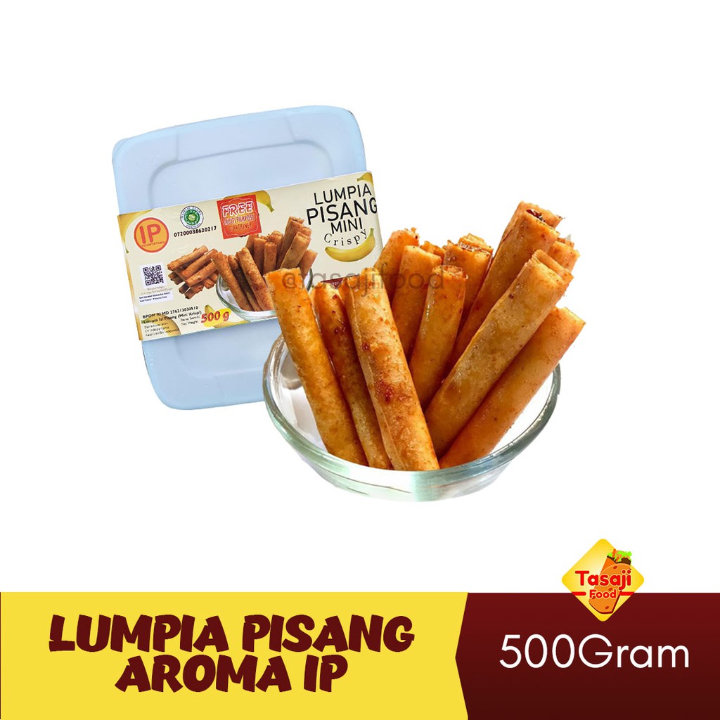 Lumpia Pisang Aroma IP Indopertama 500 Gram