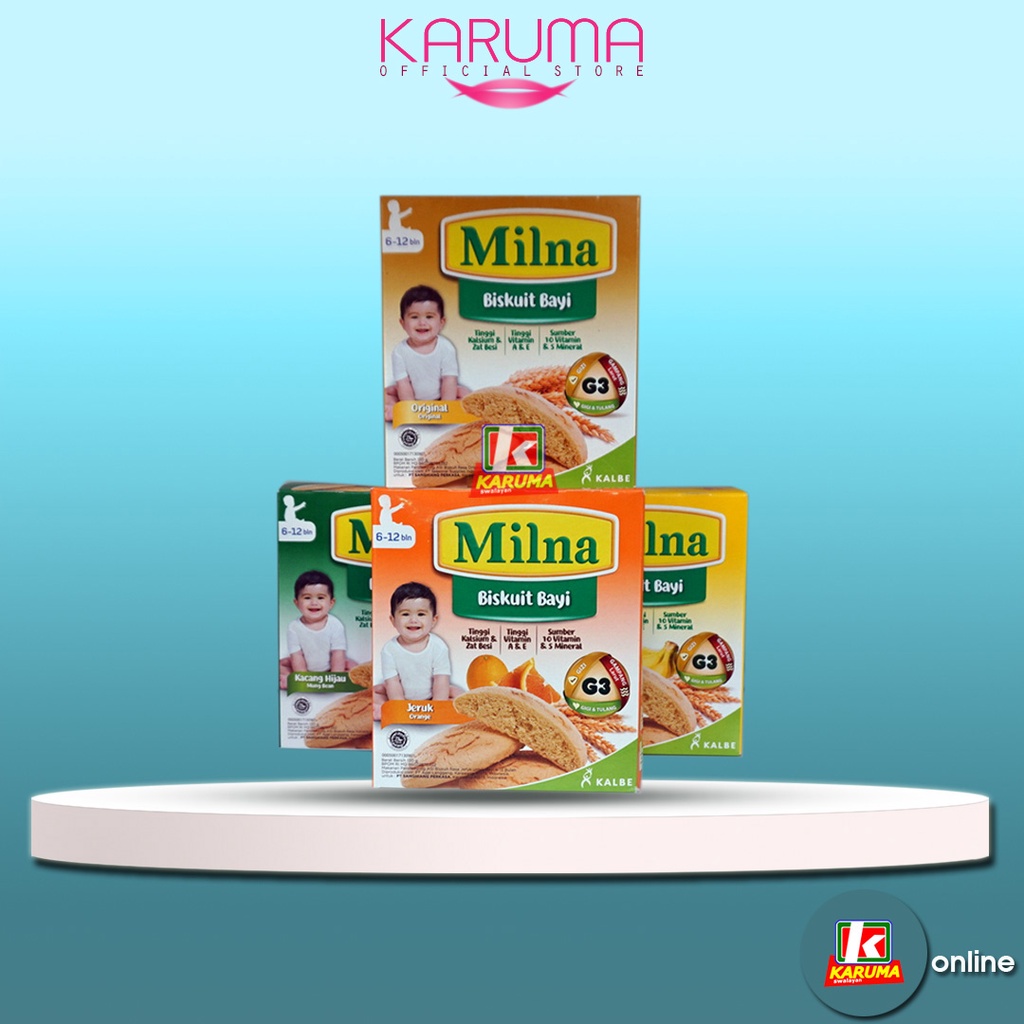 Milna Biskuit Bayi, Milna Biskuit Untuk Usia 6-12bulan
