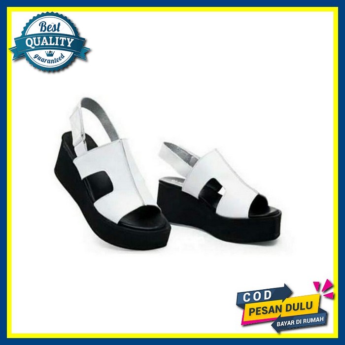 Sendal Wanita Kekinian Import Wedges / Sandal Gunung Wanita Korea Terbaru 2021 Slop Selop Santai Seh