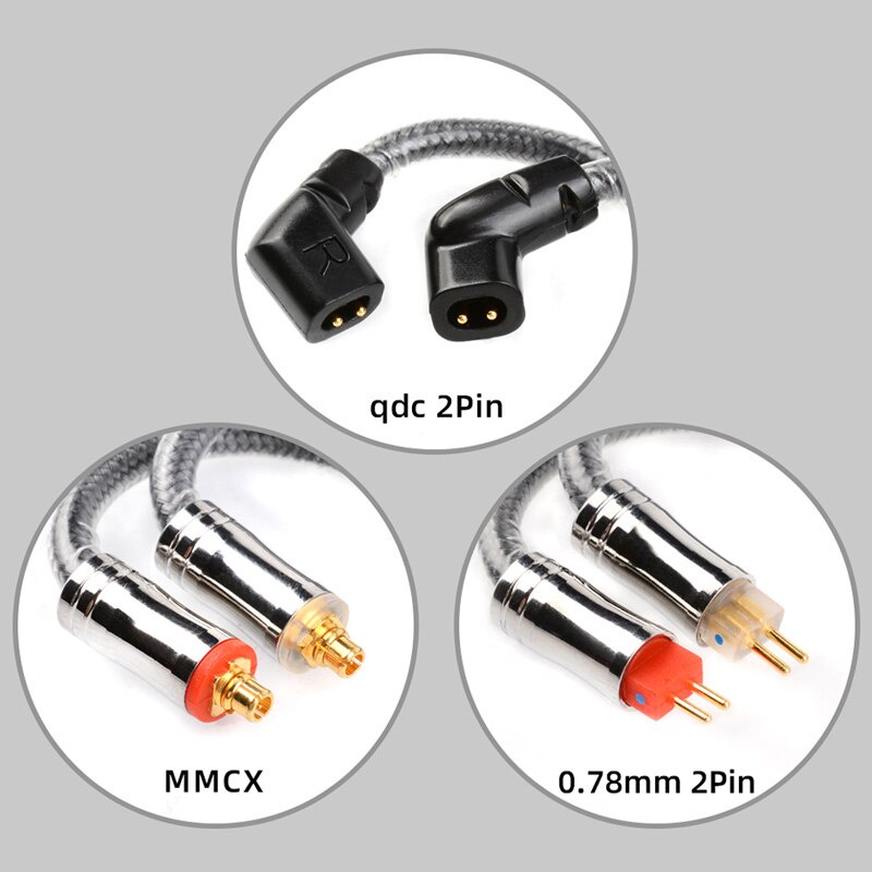 2022 NiceHCK JIALAI JLDT2 Cost Effective OCC Cable Upgrade Replace Wire 3.5//2.5//4.4mm MMCX//QDC//0.78mm 2Pin for NX7 MK3 X7 DB3 DQ6