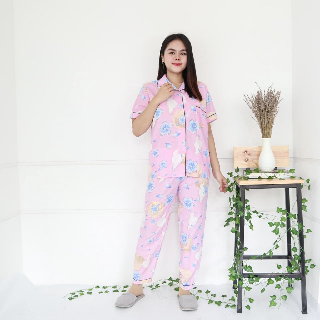 IZANY Piyama CP allsize Celana Panjang KATUN EROPA PREMIUM banyak variasi-