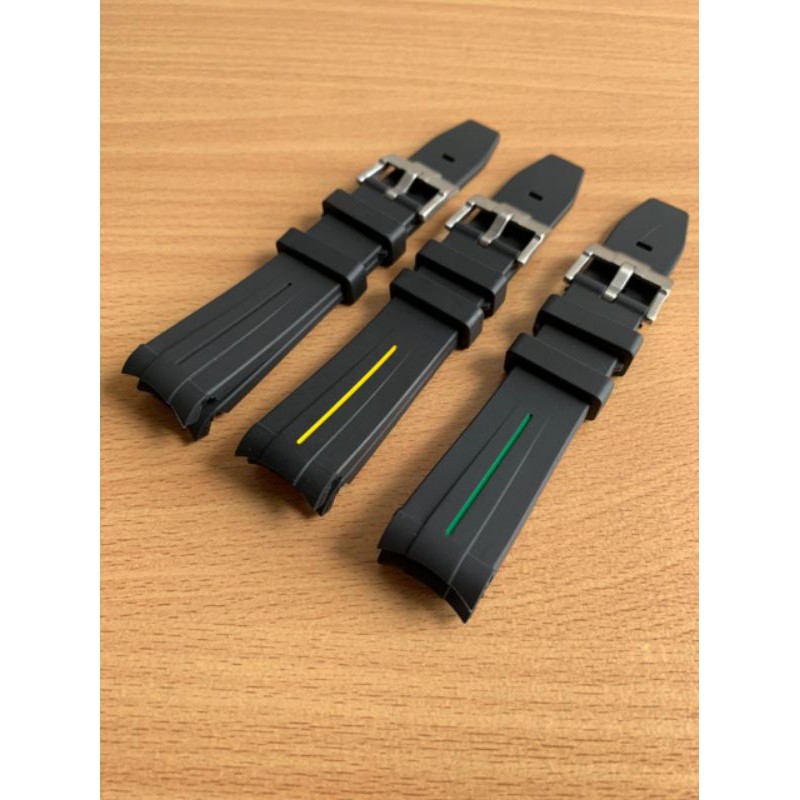 Strap Tali Jam Tangan Rolex Ruber Lug 20mm