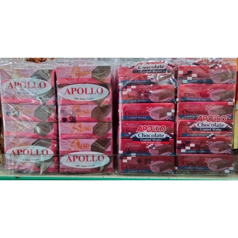 

Apollo Milk Wafer Cream / Wafer Salut dengan Krim Susu / Wafer Cokelat / Wafer Import / Wafer Malaysia