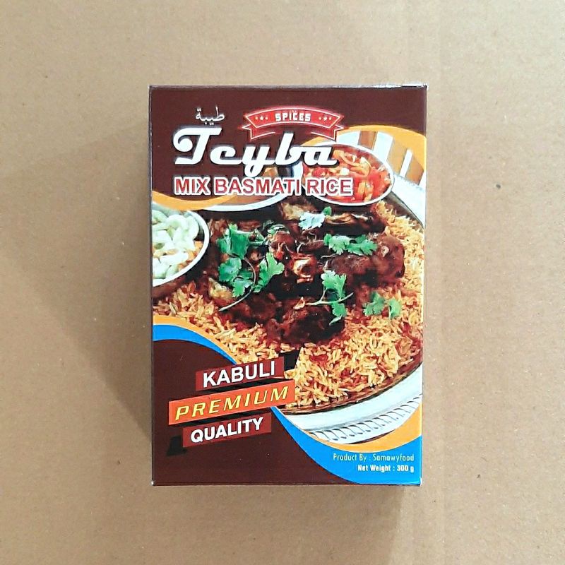 

Nasi kabuli bukhori mandi biryani praktis 300.gr untuk 3 - 4 orang ( KEMASAN BARU )