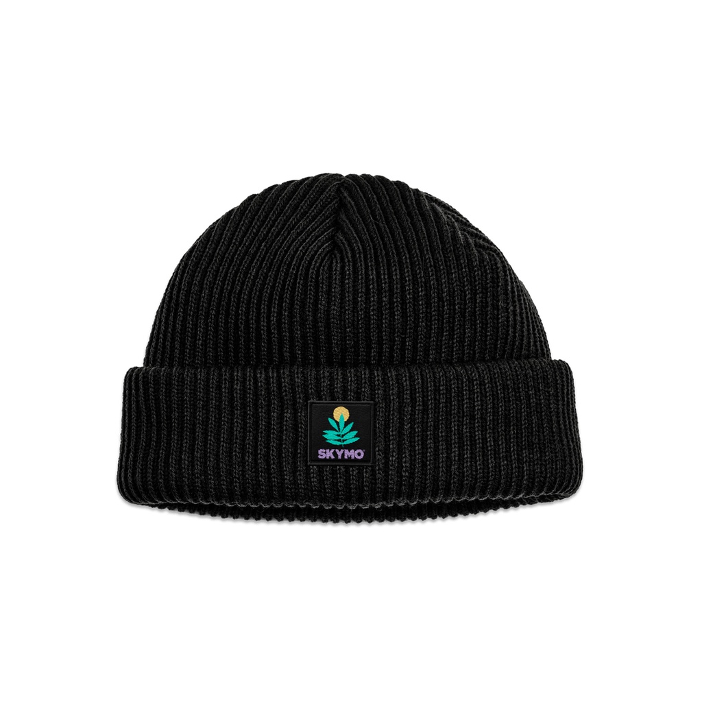 Skymo Apparel Beanie Bloom Black