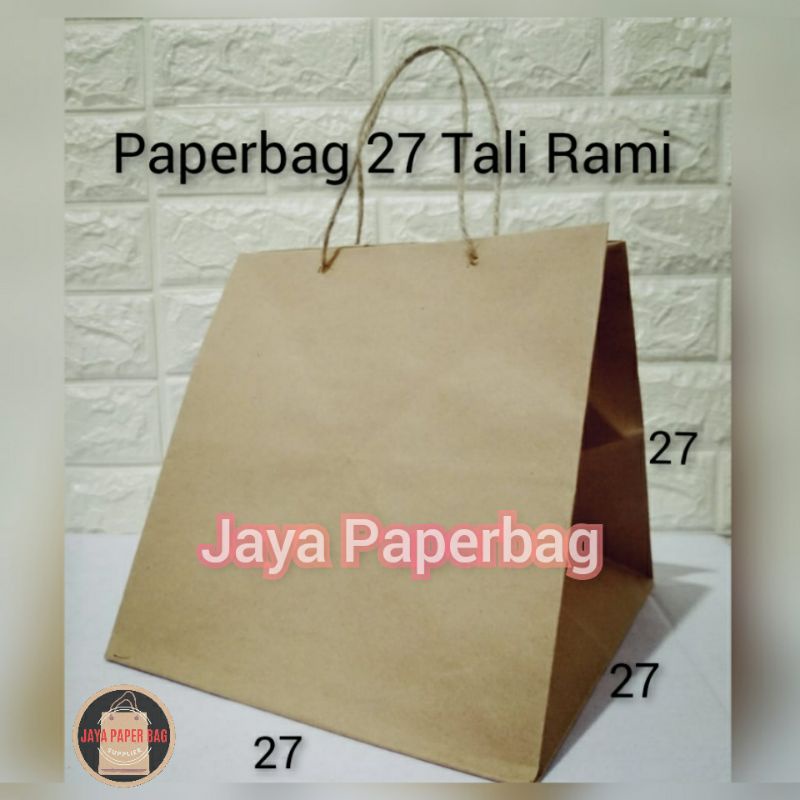 

Paperbag 27 (27x27x27)