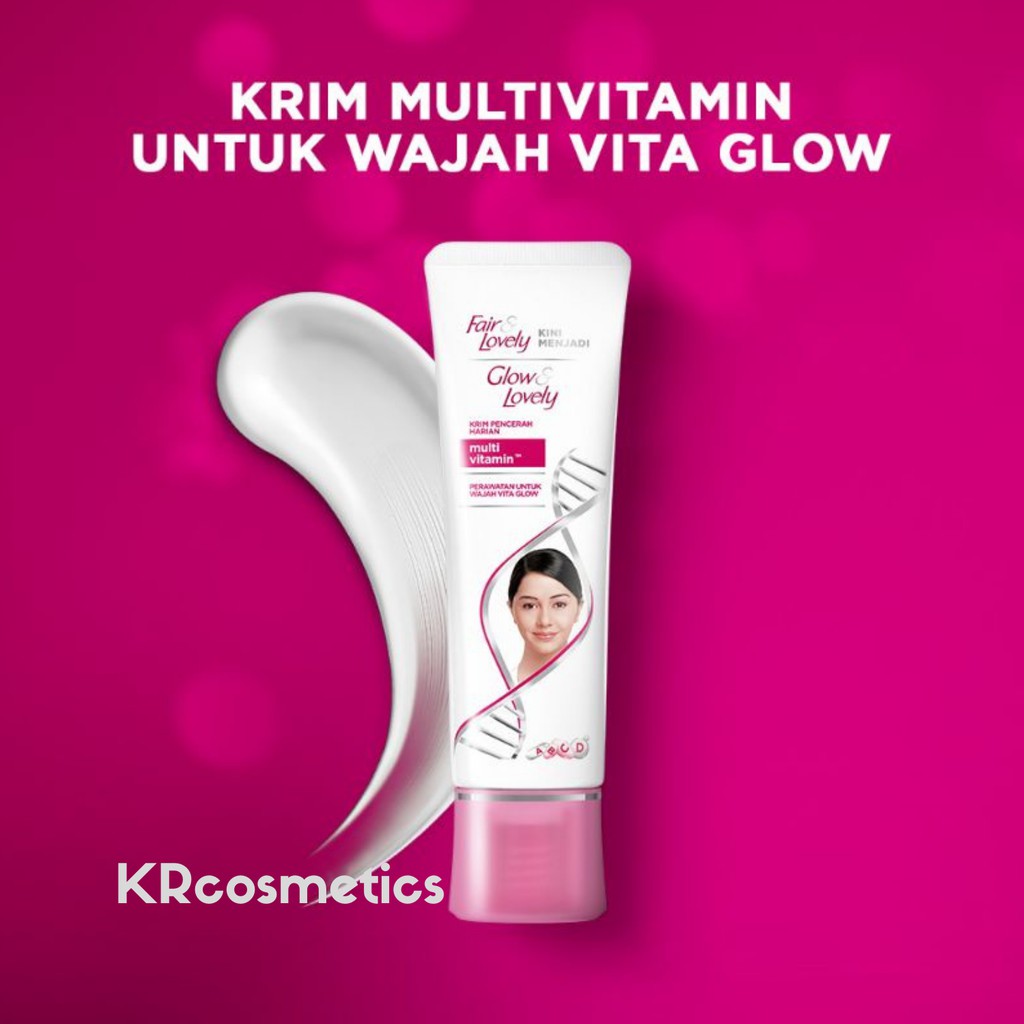 FAIR &amp; LOVELY glow &amp; lovely moisturizer 20gr