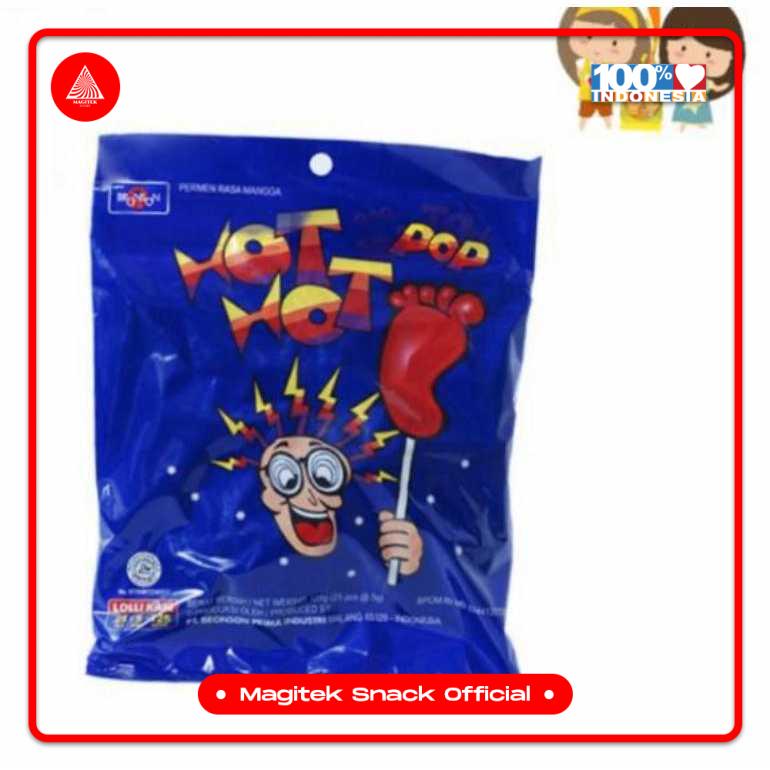 

[SNACK] Permen Kaki - Hot Hot Pop - Permen Jadul [25pcs]