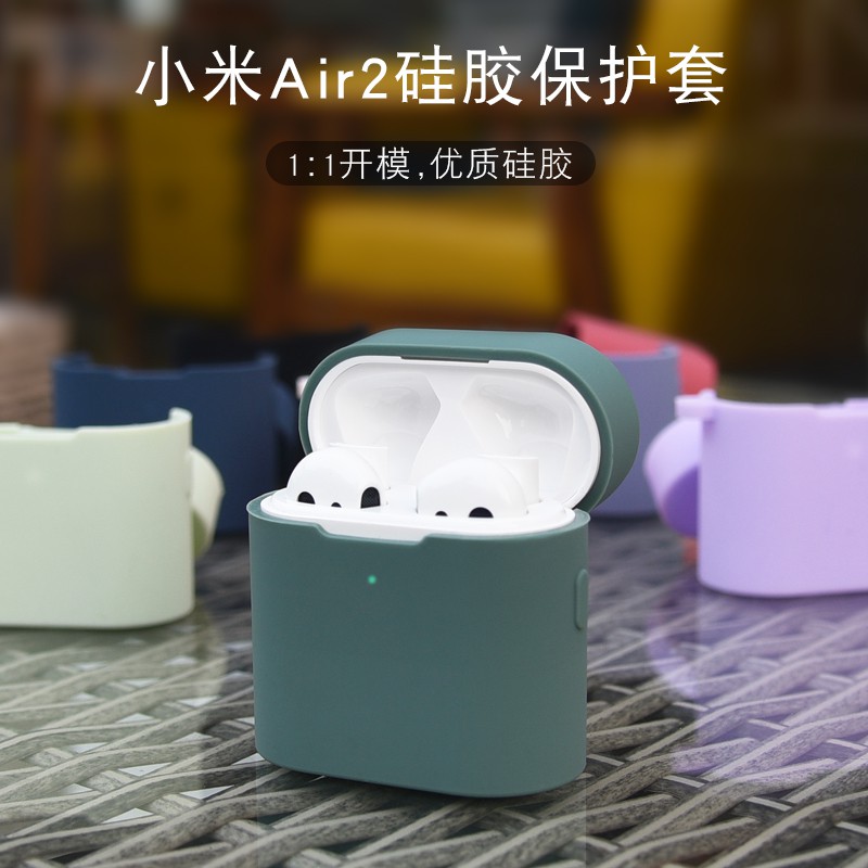 Xiaomi Air2 Air 2 Headset Wireless Dengan Bluetooth Dan Bahan Silikon Shopee Indonesia