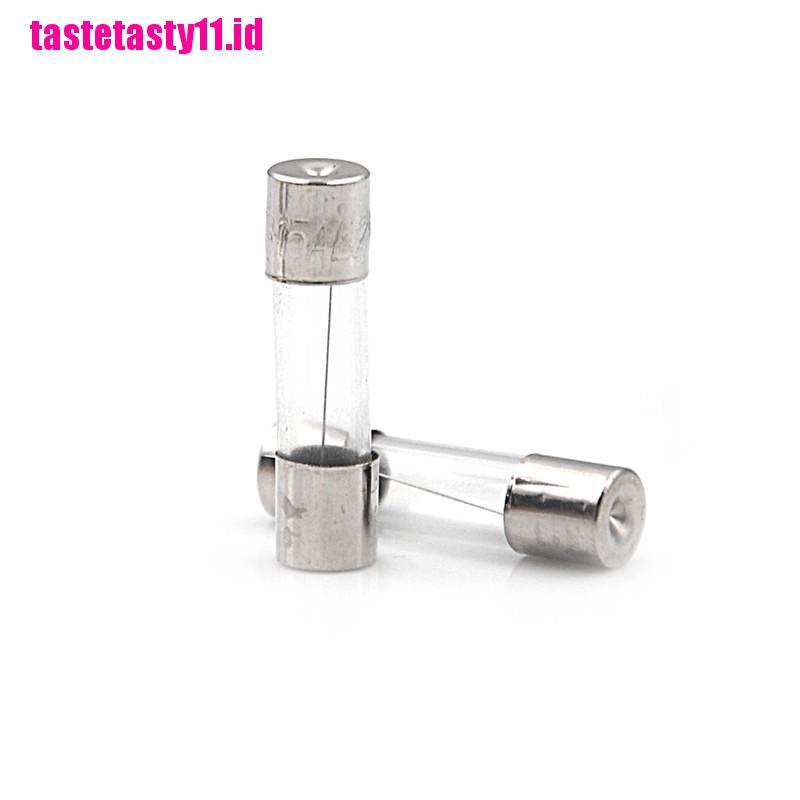 【TTID】100Pcs/Box 5*20mm 3.15A 250V Fuses 3.15 Amp Glass Tube Fast-Blow Fuse