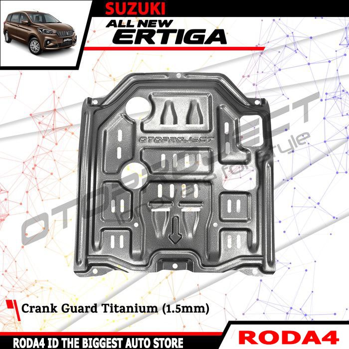 Crank Guard Cover Pelindung Kolong Bawah Mobil All New ERTIGA