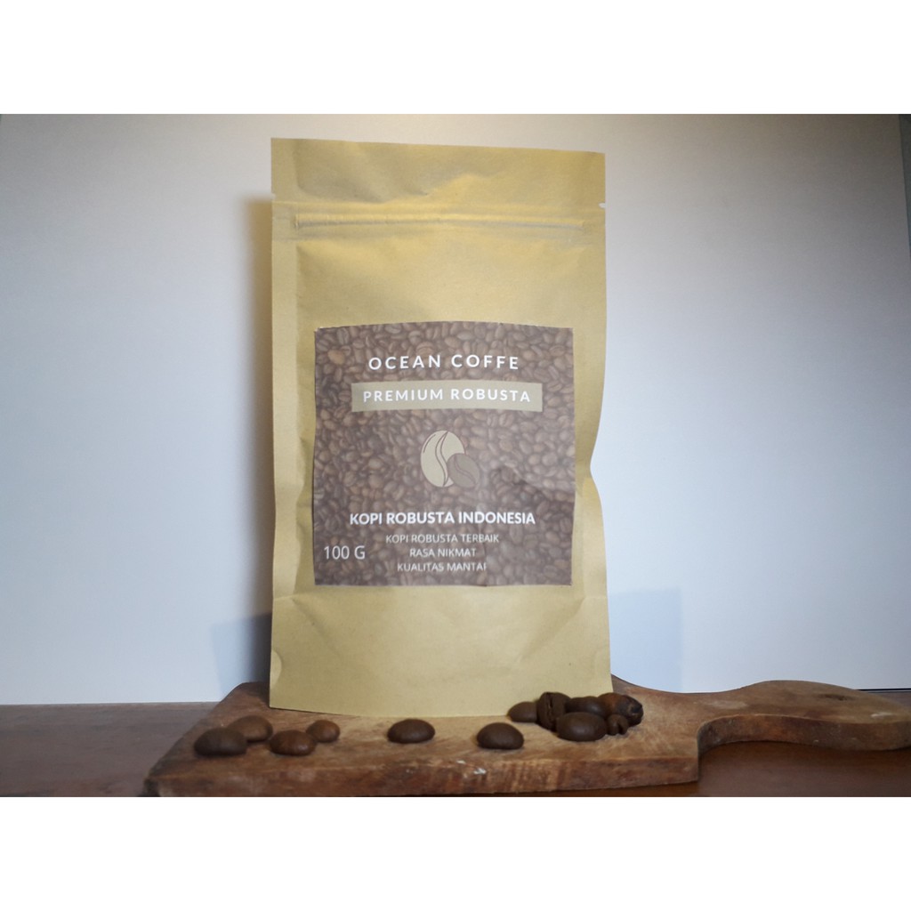

Premium Biji Kopi Robusta Special 100Gr